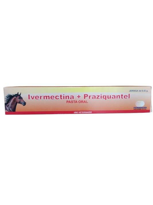 Ivermectina + Praziquantel JERINGA de 6,42 g