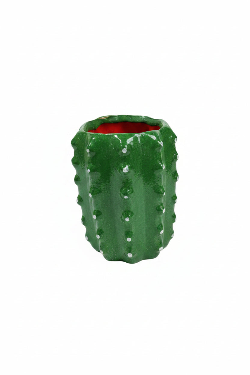 Matera en cerámica de cactus pequeña