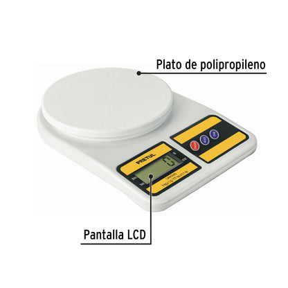 BÁSCULA ELECTRONICA 5KG 28309 PRETUL