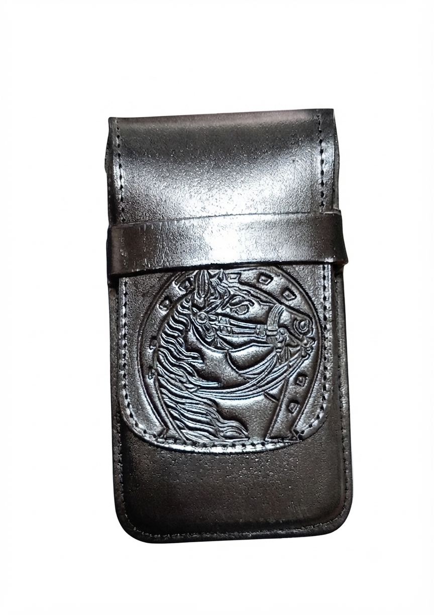 Estuche para celular en cuero