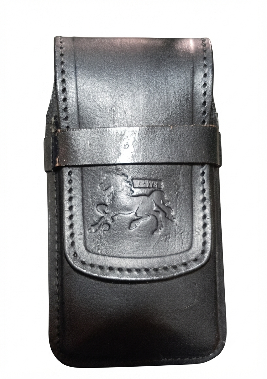 Estuche para celular en cuero