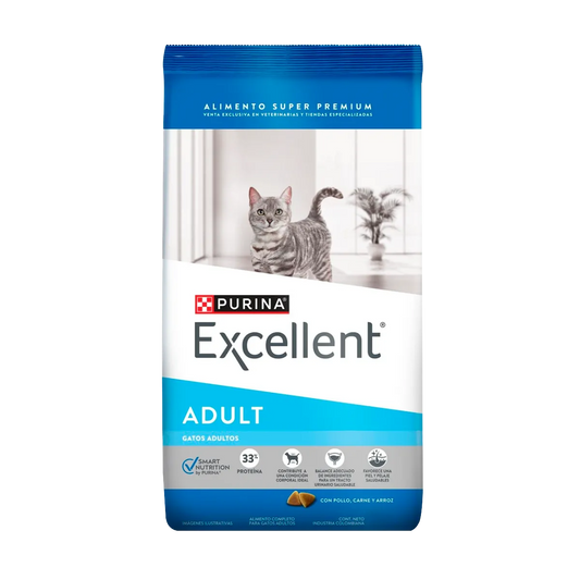 EXCELLENT ADULTO CAT  X 3 KILOS