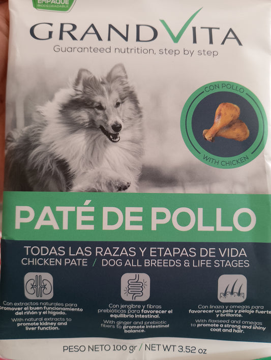 GRAND VITA (PATE DE POLLO 100 GR)