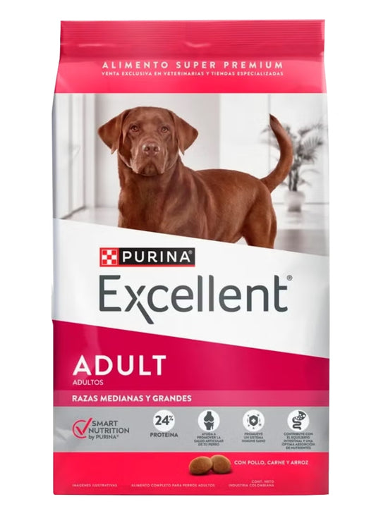 EXCELLENT PERRO ADULTO RAZA GRANDE X 3K