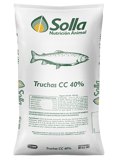 TRUCHA 40% FINALIZACION X 40KG SOLLA